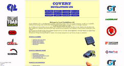 Desktop Screenshot of covert-installations.co.uk